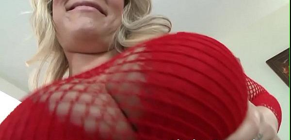  Tittyfucked milf shakes her bigtits in pov